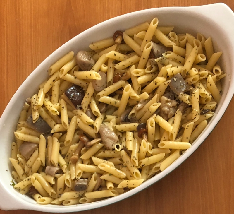 Macarrones con boletus