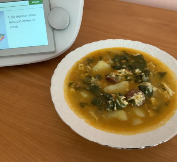 Sopa a la riojana