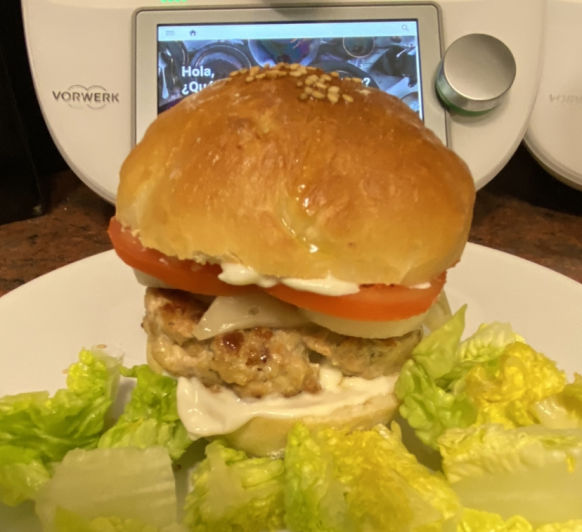 HAMBURGUESA DE PAVO