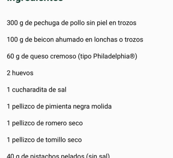 Receta de Verano II